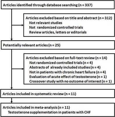 Testosterone Supplementation in Patients With Chronic Heart Failure: A Meta-Analysis of Randomized Controlled Trials